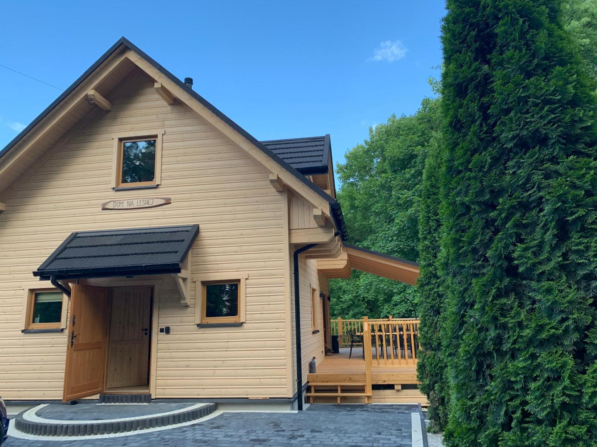 Dom Na Lesnej Villa Polwies Eksteriør billede